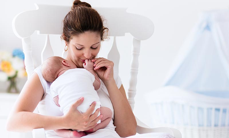 mother baby rocking chair